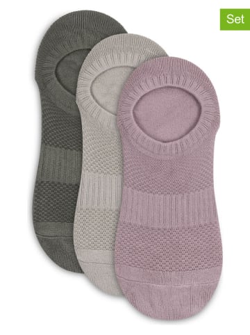 Lemon socks 9er-Set: Socken in Grau/ Lila