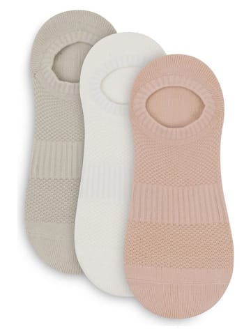 Lemon socks 9er-Set: Socken in Beige/ Weiß/ Rosa