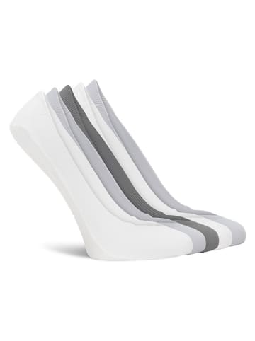 Lemon socks 5er-Set: Socken in Weiß/ Grau