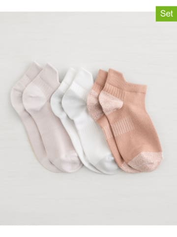 Lemon socks 9-delige set: sokken abrikooskleurig/lichtroze