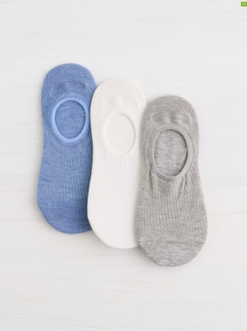 Lemon socks 9er-Set: Socken in Blau/ Grau/ Weiß