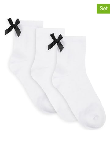 Lemon socks Skarpety (9 par) w kolorze białym