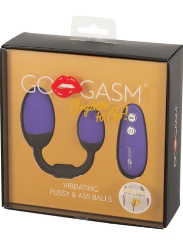Orion Kulki waginalne "GoGasm" w kolorze fioletowym - dł. 21 cm