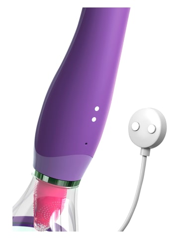 Orion Vibrator "Her Ultimate Pleasure" in Lila - (L)25,4 cm