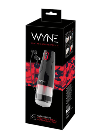 Orion Masturbator in Schwarz - (L)28,8 cm