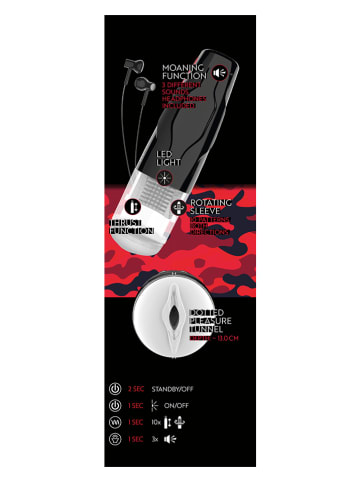 Orion Masturbator in Schwarz - (L)28,8 cm