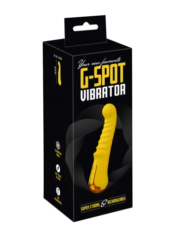 Orion G-Punkt-Vibrator "G-Spot" in Gelb - (L)20 cm