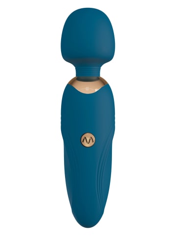 Orion Mini masażer "Small Wand" w kolorze niebieskim - dł. 14,5 cm