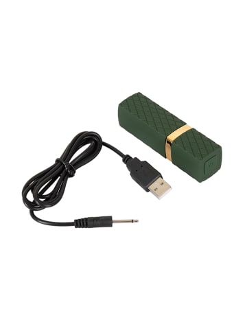 Orion Mini-Vibrator "Lipstick" in Grün - (L)8,5 cm