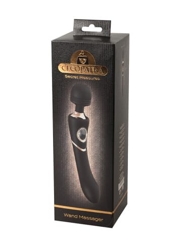 Orion Massagestab "Cleopatra" in Schwarz - (L)24,2 cm