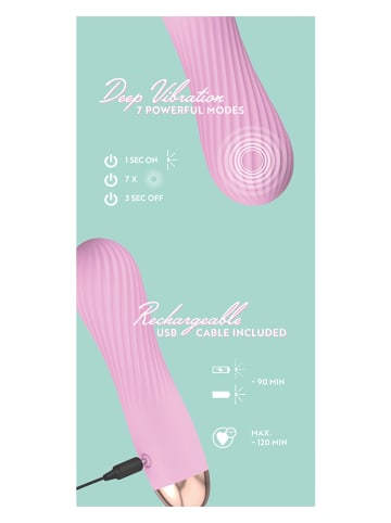Orion Minivibrator "2. Generation" lichtroze - (L)12,6 cm
