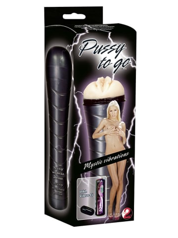 You2Toys Masturbator ''Pussy to Go'' w kolorze czarnym