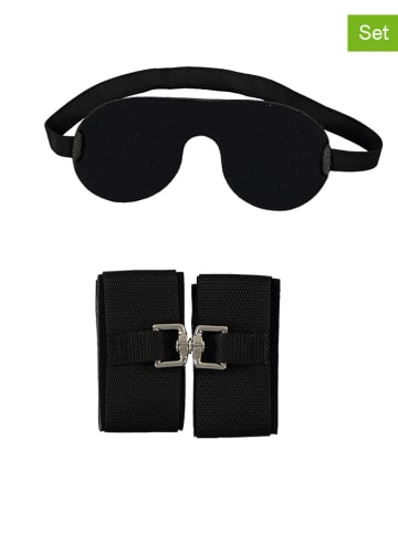 Bad Kitty 2-częściowy zestaw Bad Kitty w kolorze czarnym do krępowania