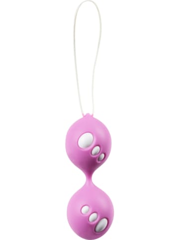 Orion Lovebeads "Twin Balls" lichtroze - (L)11 cm