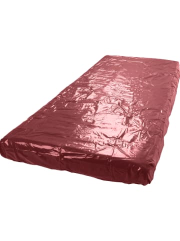 Orion Prześcieradło z połyskiem w kolorze czerwonym - 230 x 200 cm