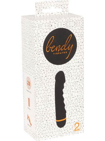 Orion Vibrator "Bendy Ripple" zwart - (L)16,5 cm