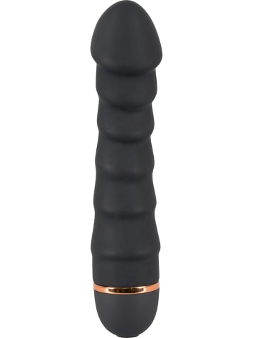 Orion Wibrator "Bendy Ripple" w kolorze czarnym - dł. 16,5 cm