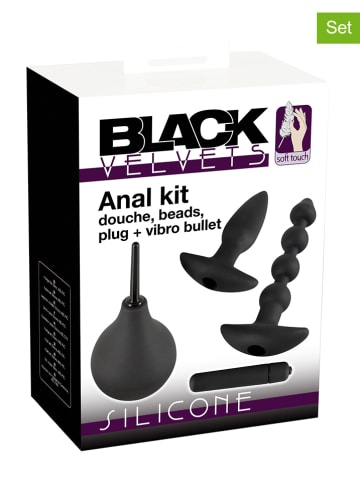 Orion 4tlg. Set: Anal-Kit in Schwarz