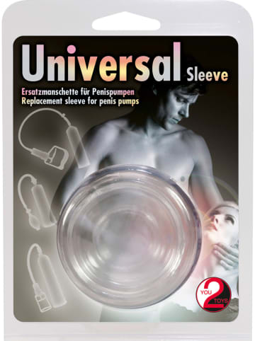 You2Toys Vervangende sleeve "Universal" transparant