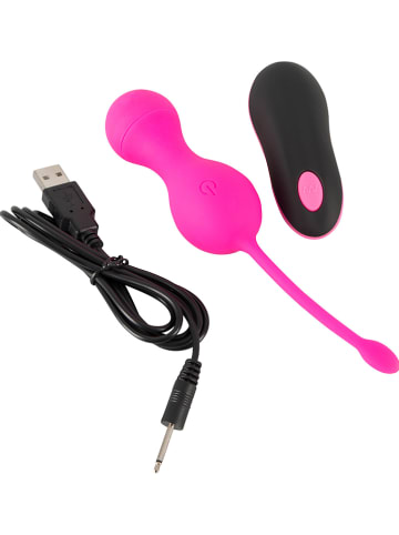 Orion Vibrerend-ei "Love Balls" roze - (L)8,9 cm