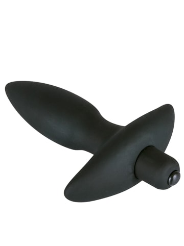 Black Velvets Wibrator analny "Black Velvet Small" w kolorze czarnym - dł. 13 cm