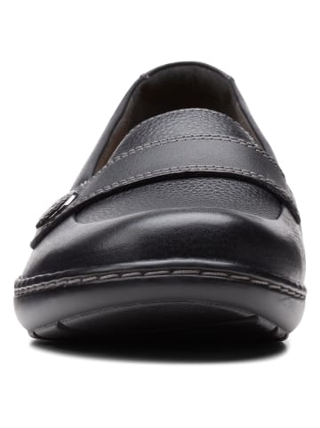 Clarks Leren mocassins "Cora Daisy" zwart