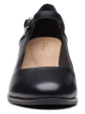 Clarks Leder-Pumps "Freva 55" in Schwarz