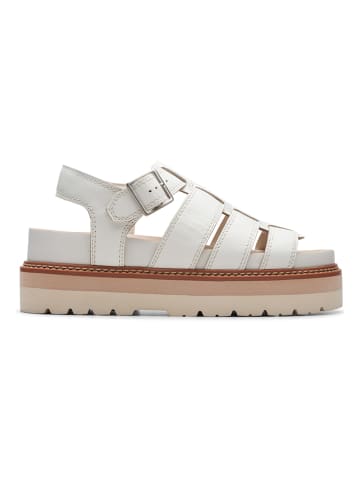 Clarks Leren sandalen "Orianna Twist" wit