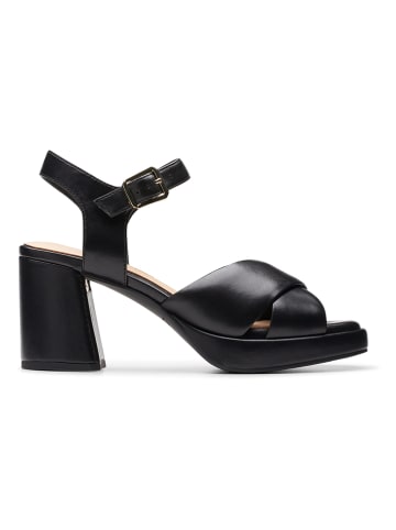 Clarks Leren haksandalen "Ritzy 75 Rae" zwart