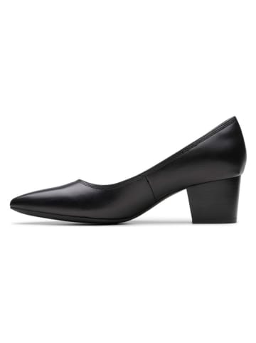 Clarks Leren pumps zwart
