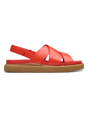Clarks Leren sandalen "Aristella Sun" rood