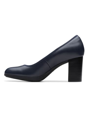 Clarks Leren pumps "Bayla Carly" donkerblauw