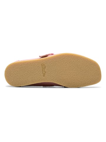 Clarks Leren instappers "Wallabee" lichtroze