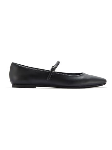 Clarks Leder-Spangenballerinas "Emelina" in Schwarz