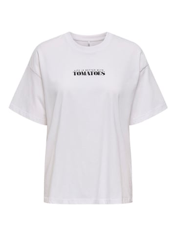 ONLY Shirt in Weiß