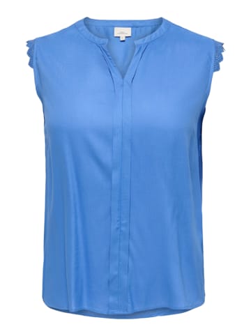 ONLY Carmakoma Blousetop lichtblauw