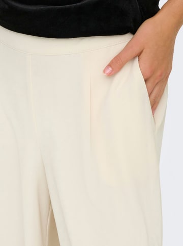 JDY Marlenehose "Aya" in Creme