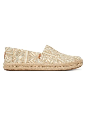 TOMS Espadrilles in Creme