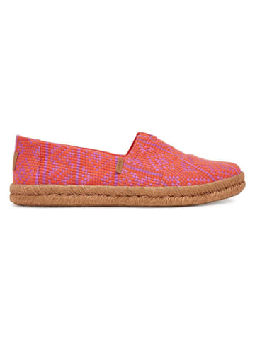 TOMS Espadrilles in Rot