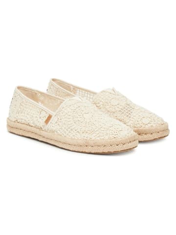 TOMS Espadrilles in Creme