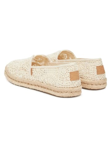 TOMS Espadrilles in Creme