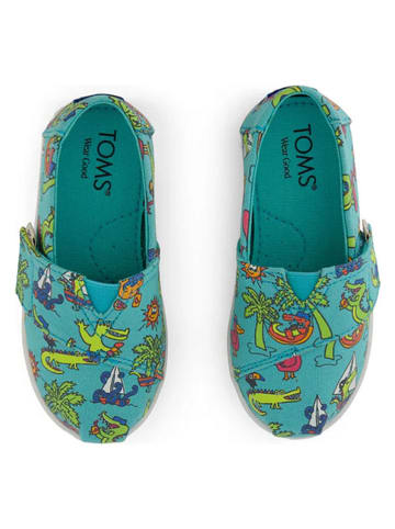 TOMS Slipper in Grün