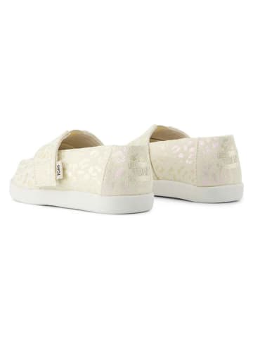 TOMS Slipper in Creme