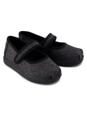 TOMS Ballerina's met bandje zwart