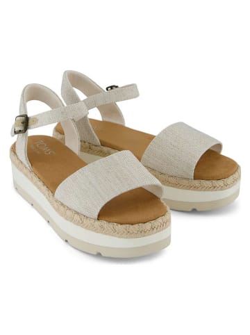 TOMS Haksandalen crème