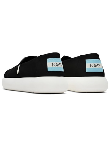 TOMS Slipper in Schwarz