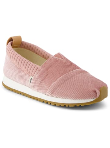 TOMS Slippersy w kolorze jasnoróżowym