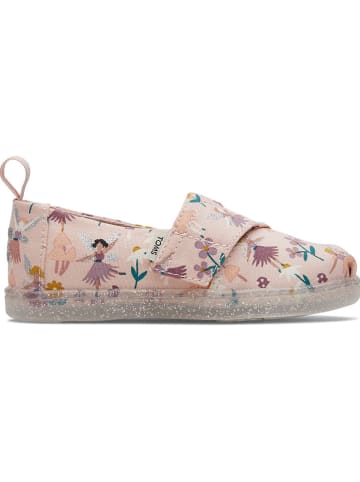 TOMS Slippersy w kolorze jasnoróżowym