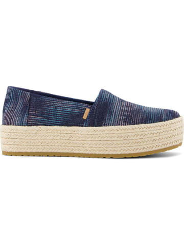 TOMS Espadrilles in Dunkelblau