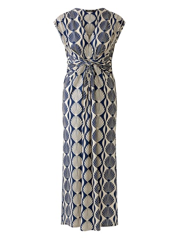 Miss Lagotte Jurk donkerblauw/crème